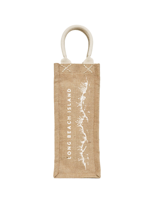 LBI Jute Wine Tote