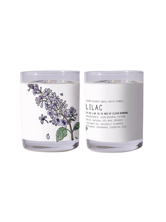Lilac Candle