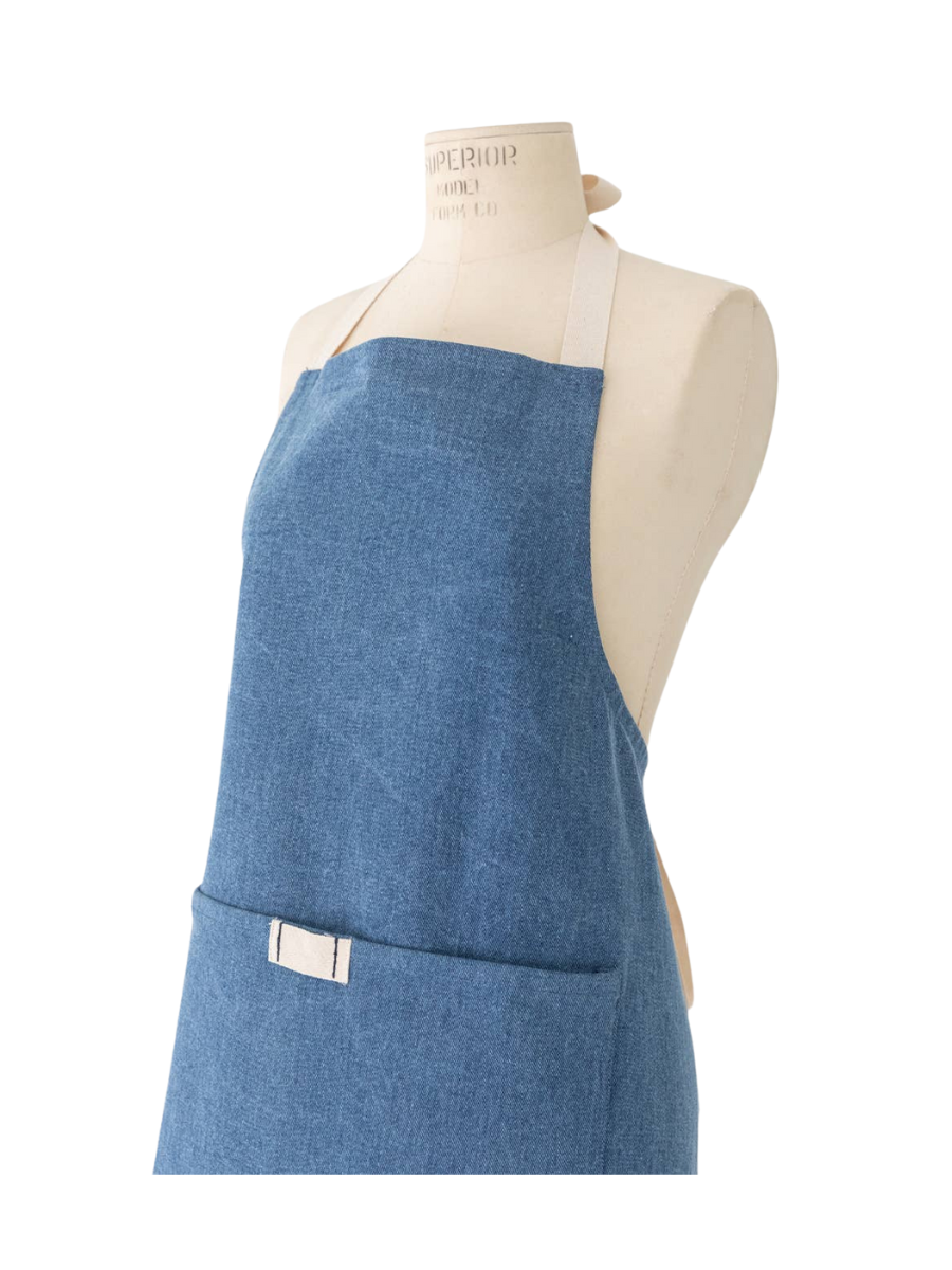 Millworks Collection Light Denim Adult Apron