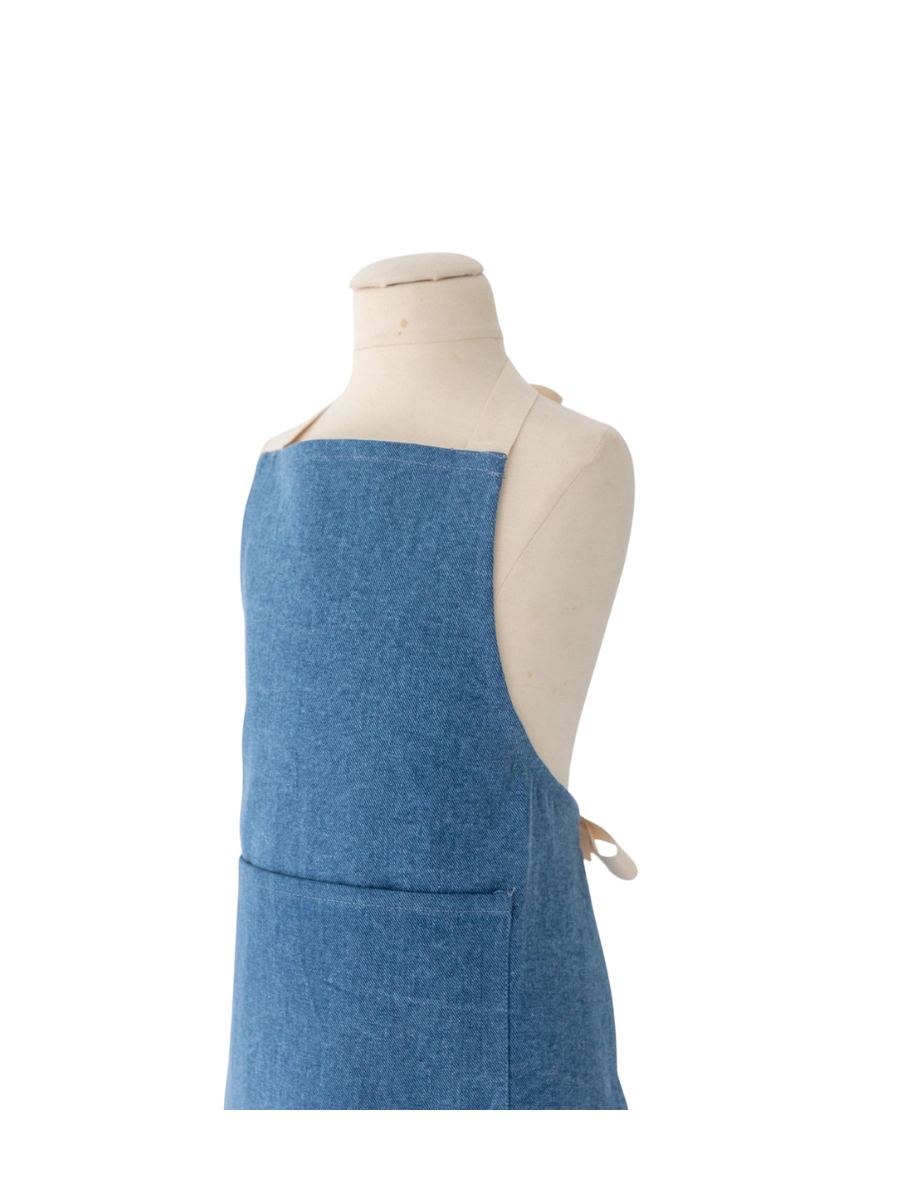 Millworks Collection Light Denim Child Apron