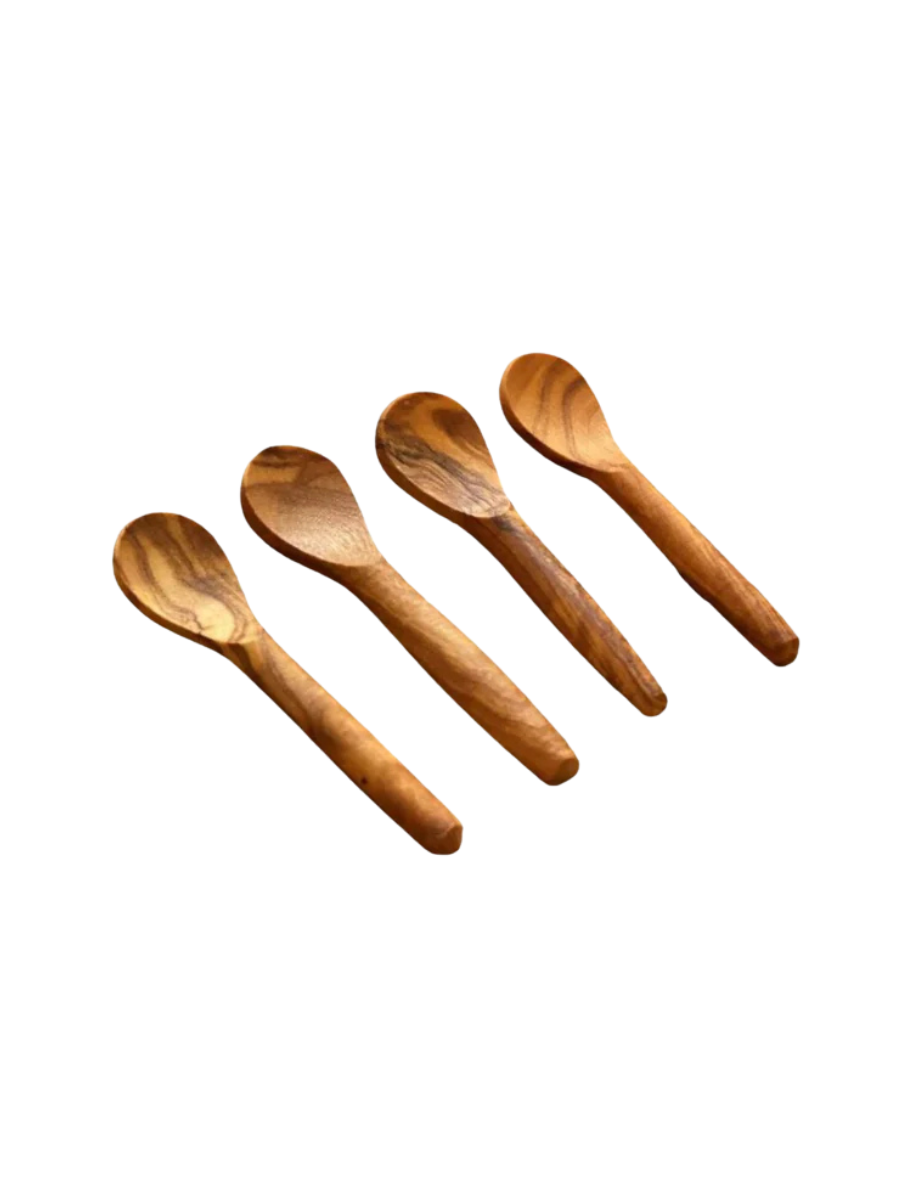 Olive Wood Mini Scoops