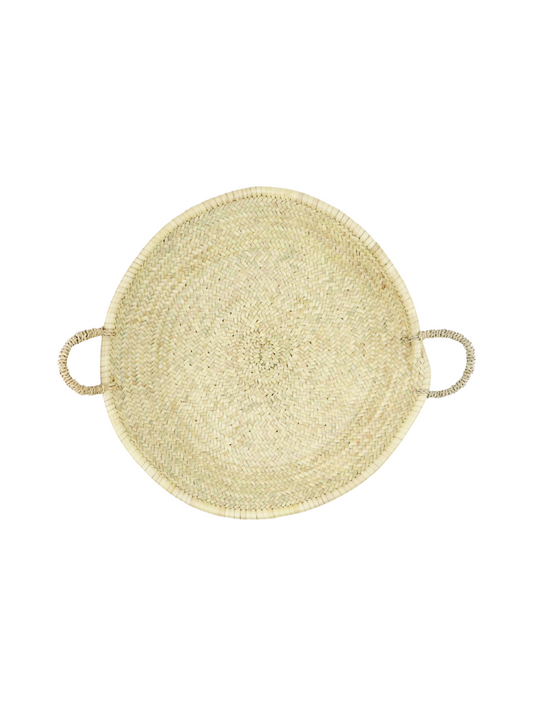 Moroccan Straw Woven Plate