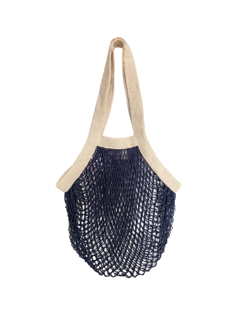 Navy French Market Bag