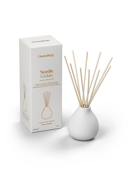 Nordic Cedar Reed Diffuser - Cedar Cinnamon and Bergamot