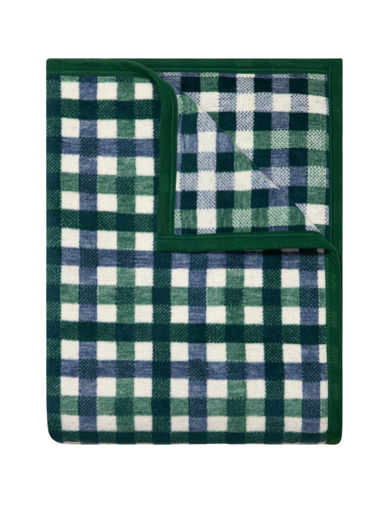 Pine Tree Plaid Blanket
