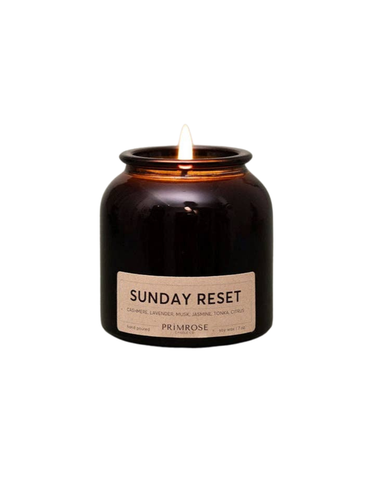 Sunday Reset Candle