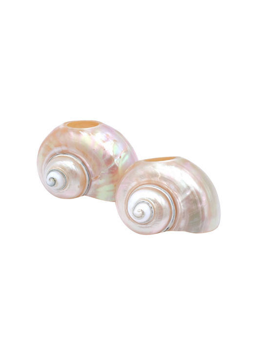 Seashell Napkin Rings, Set of 4