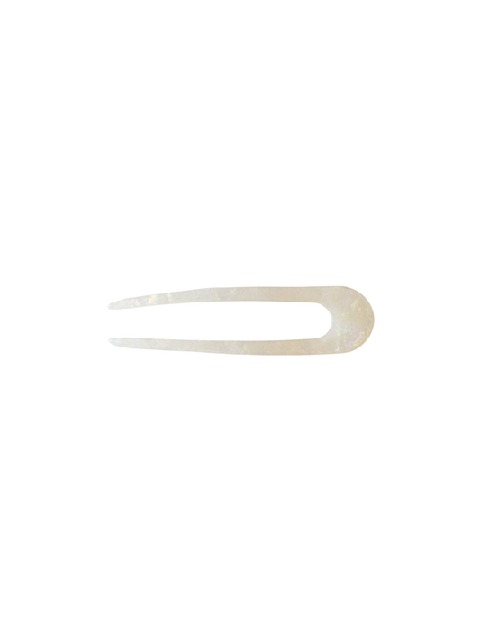 Ivory Pearl French Hair Pin