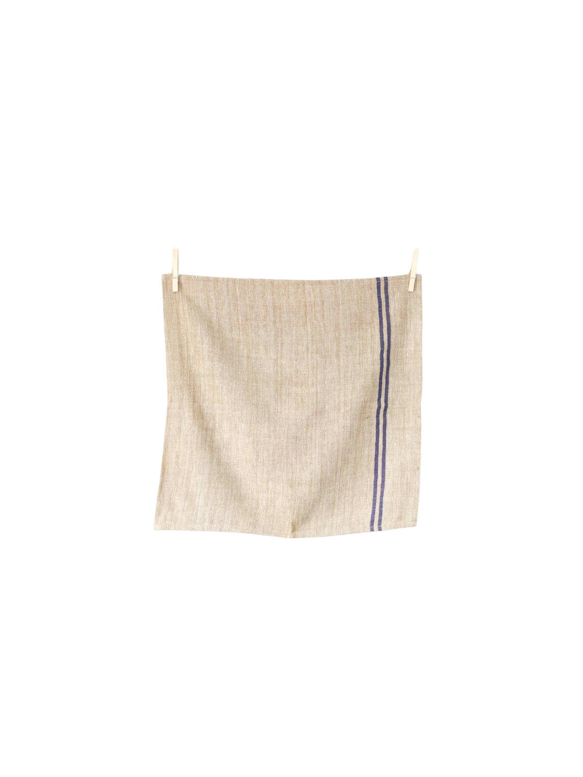 Heirloom Stripe Napkins: Blue Stripe
