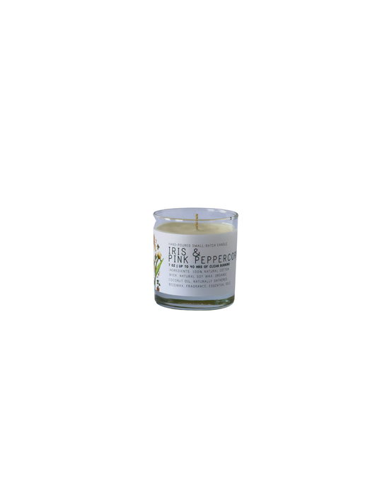 Iris & Pink Peppercorn Candle