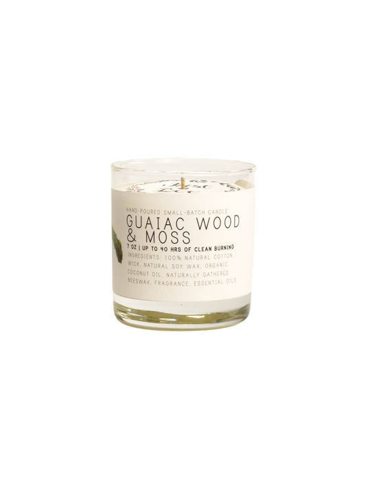 Guaiac Wood & Moss Candle