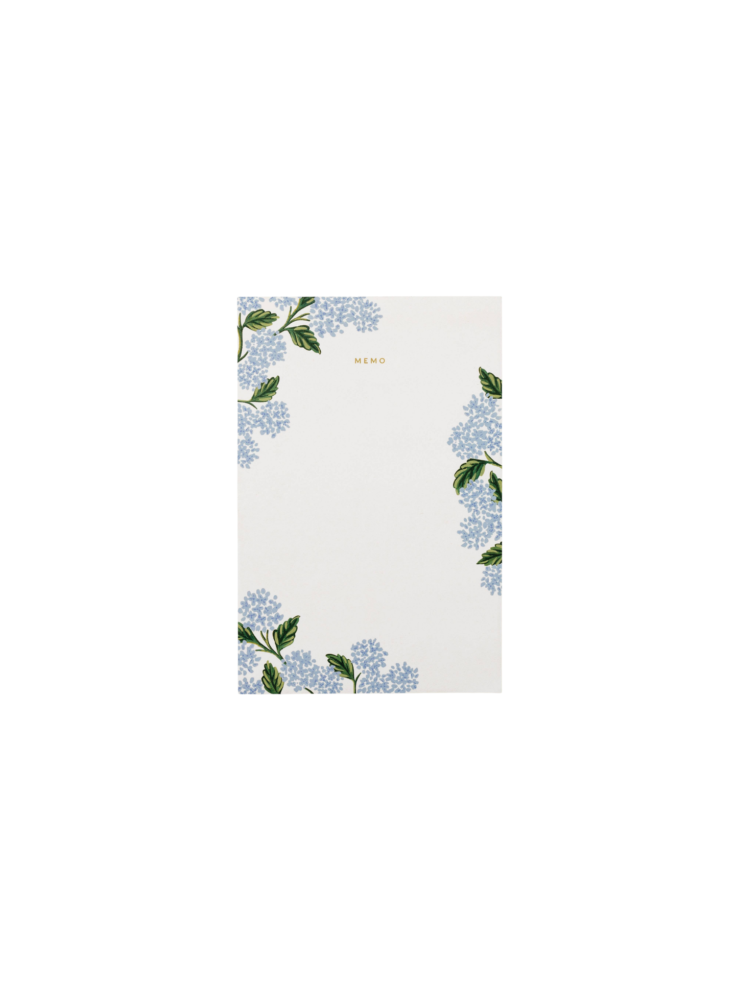 Hydrangea Memo Notepad