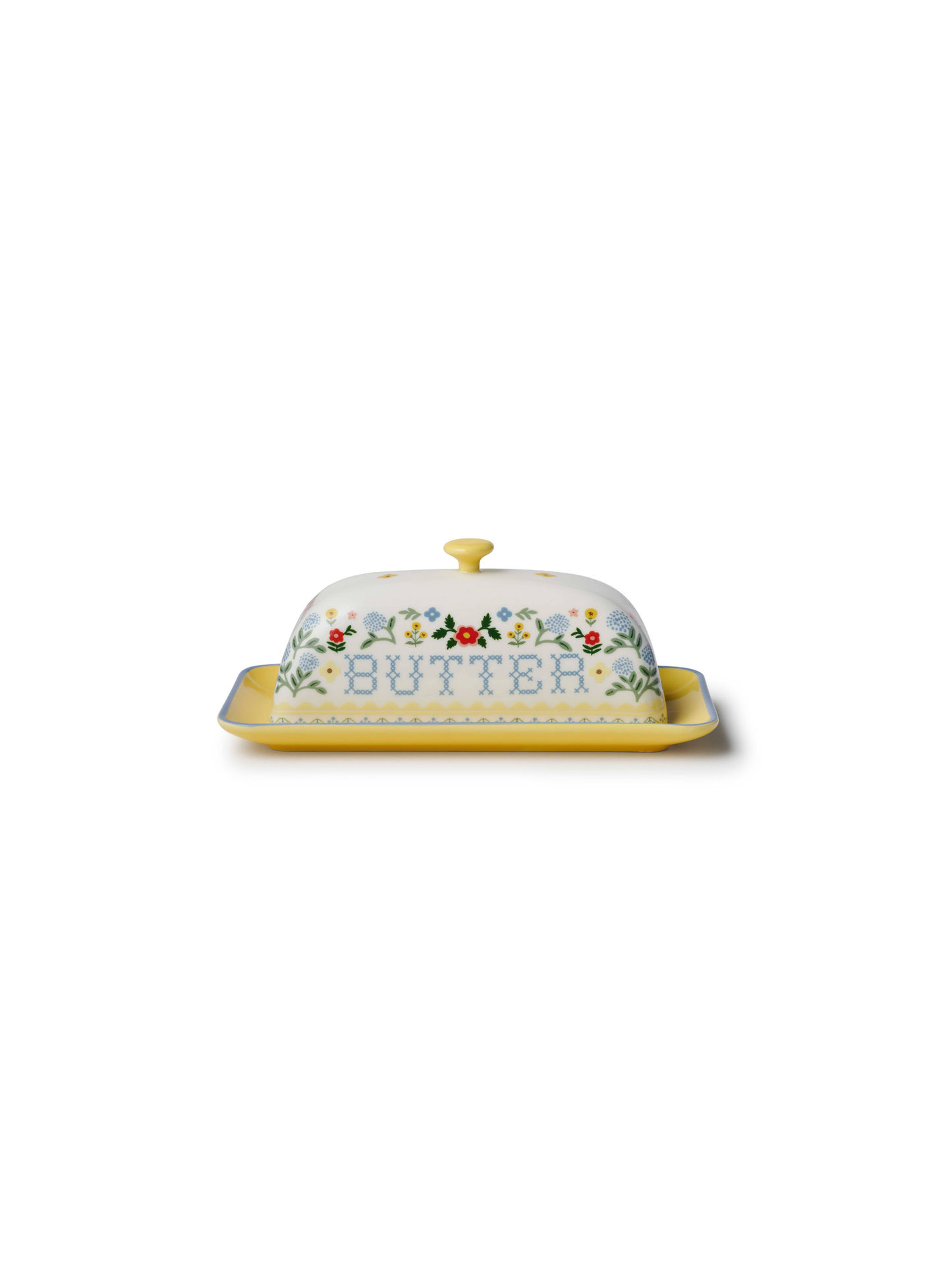 Home Sweet Home Porcelain Butter Dish