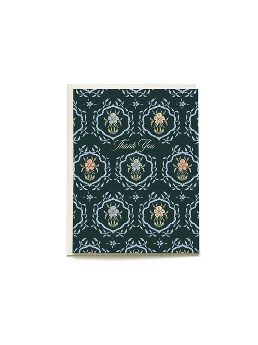 Flourish Thank You Greeting Card