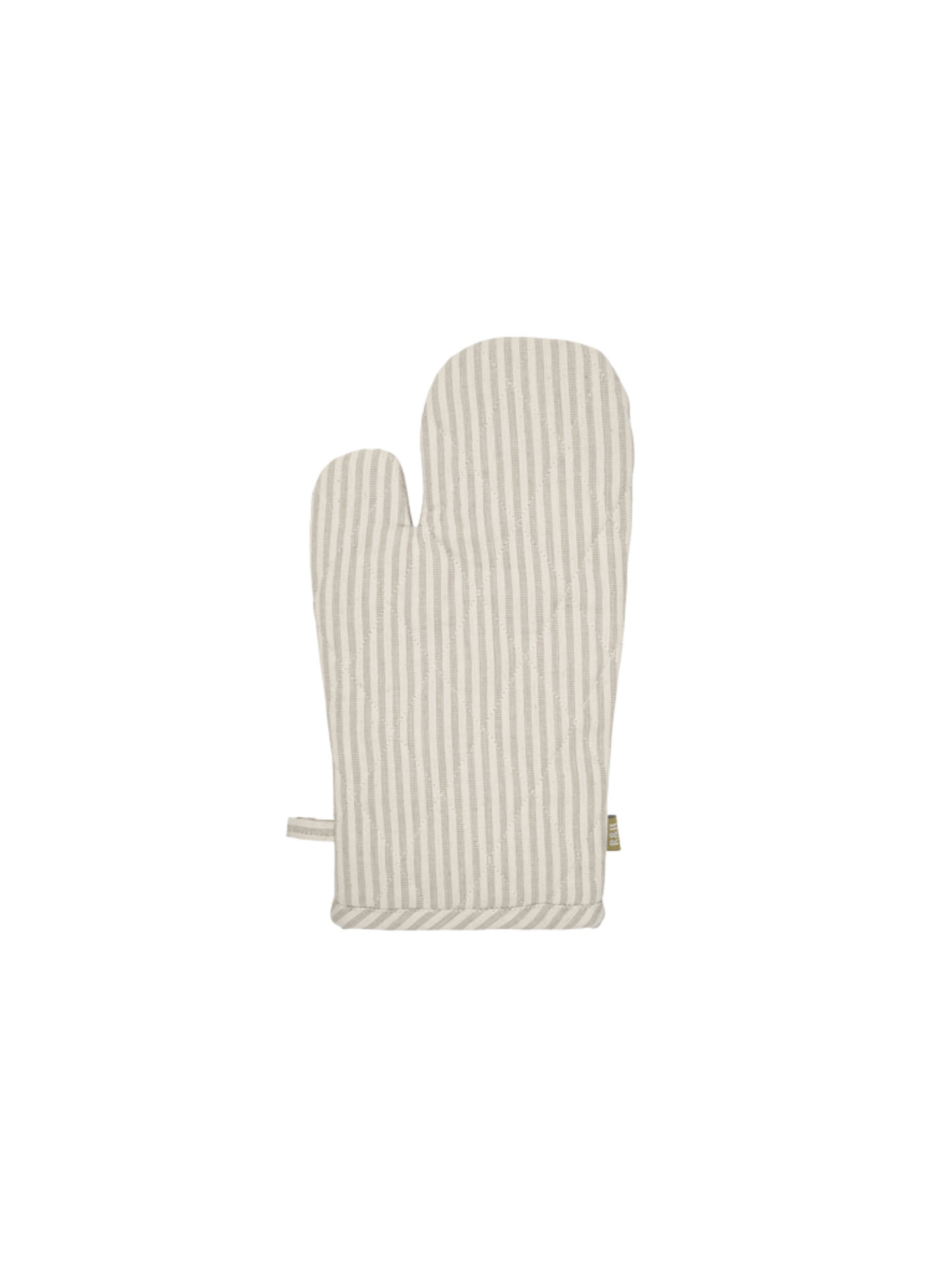 Oven Glove Manor Stripe - Taupe