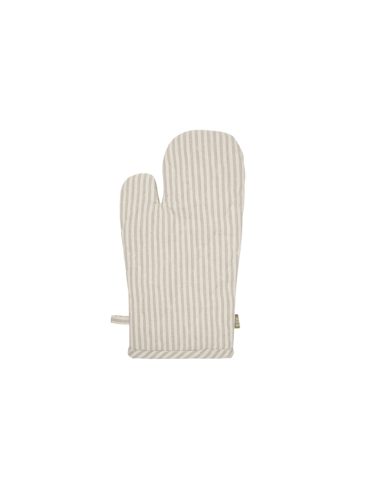 Oven Glove Manor Stripe - Taupe