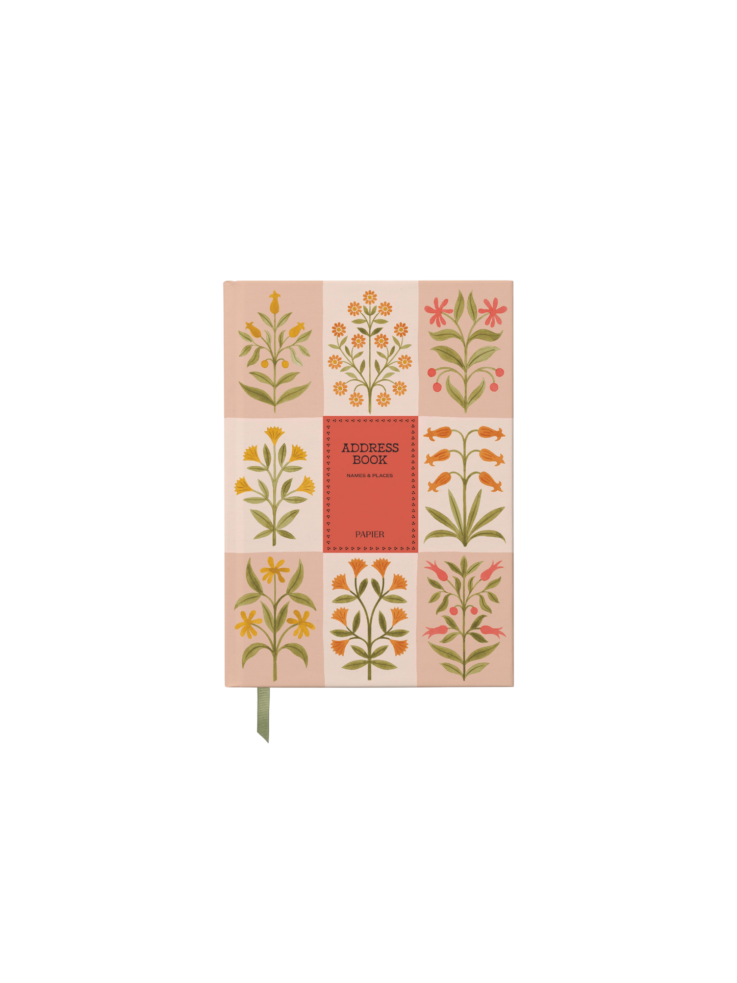 Floral Patchwork Address Book