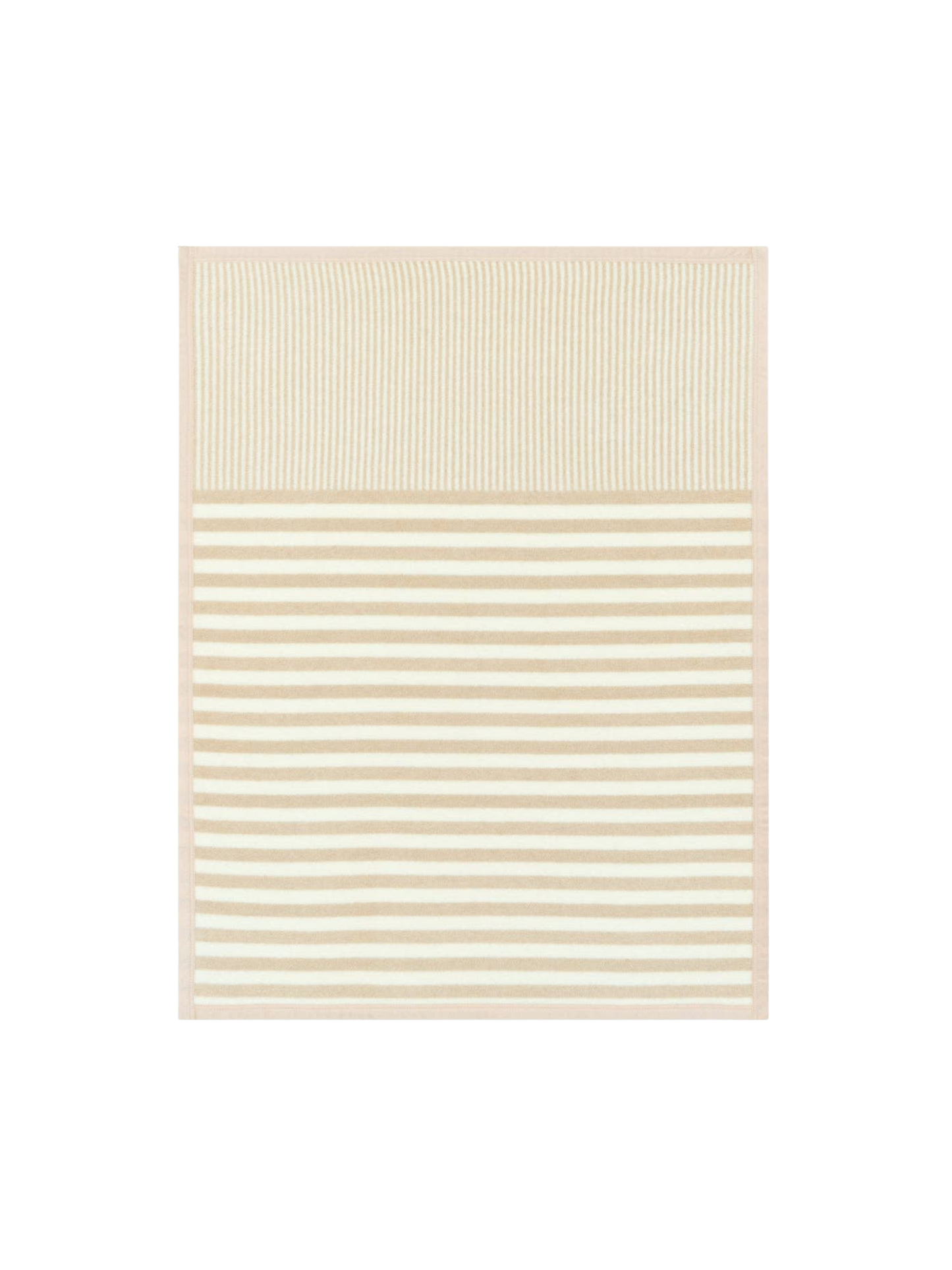 Sweet Pea Stripe Oak Mini Blanket: Mini