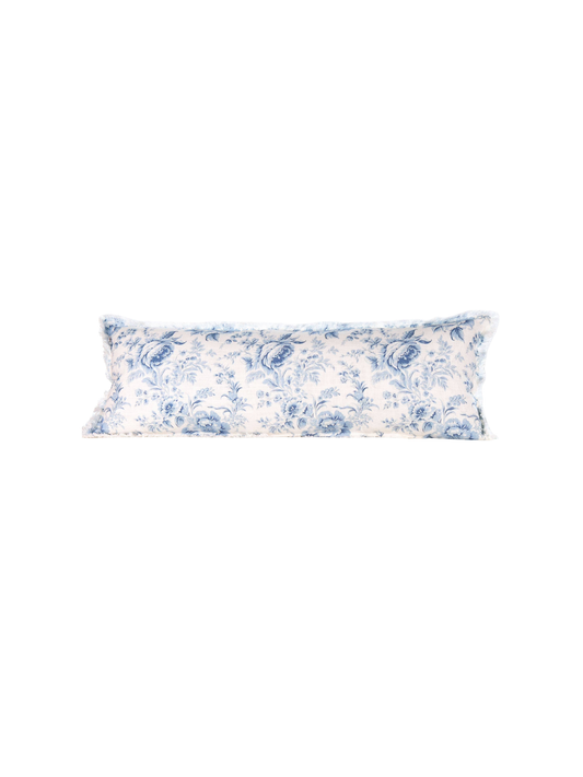 Charlotte Vintage French Floral Toile Pillow