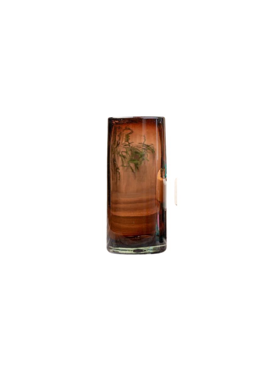 Tamarind Handblown Mexican Highball Glasses