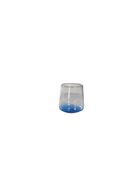 Blue Ombre Handblown Glassware