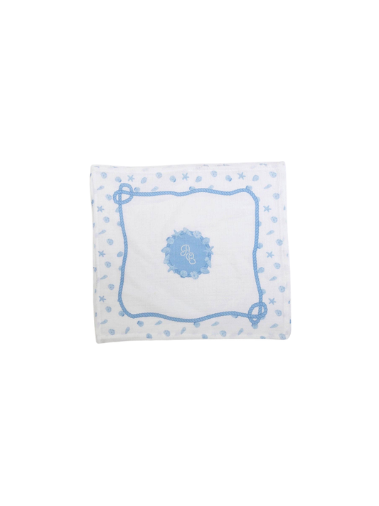 Burp Cloth - Seashells