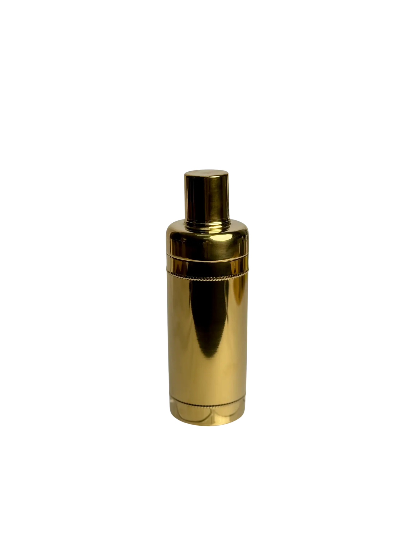 Beaded Gold Cocktail Shaker