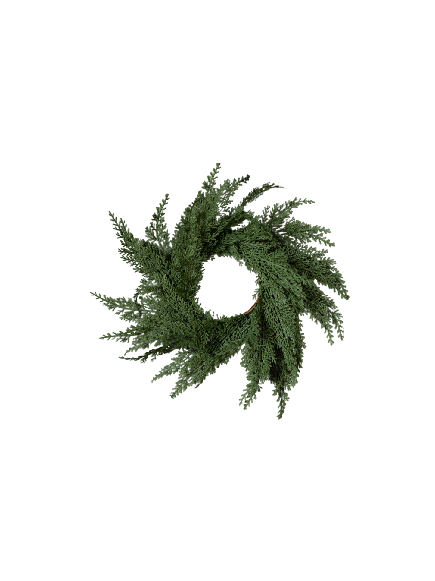 Cypress Leaf Full Real Touch Wreath