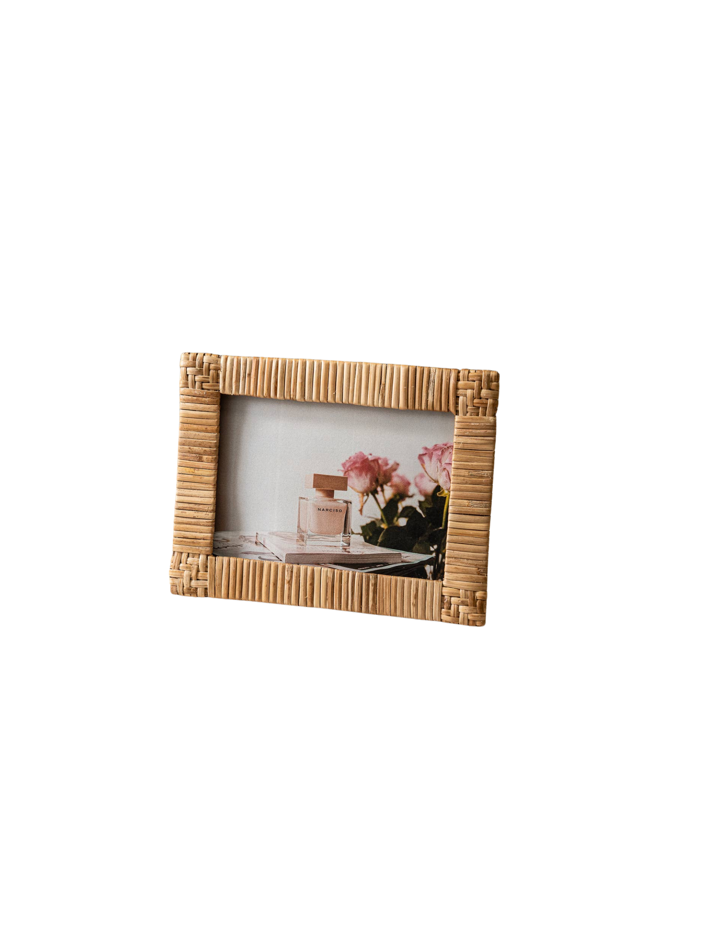 Woven Rattan Picture Frame