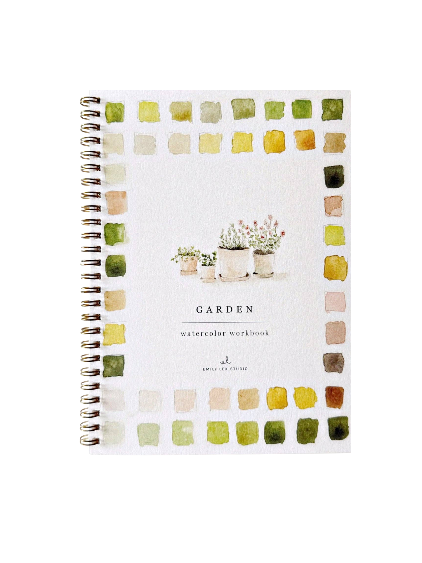 Garden Watercolor Workbook