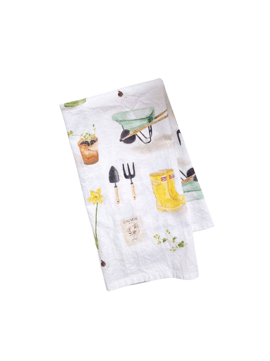 Gardening Tea Towel