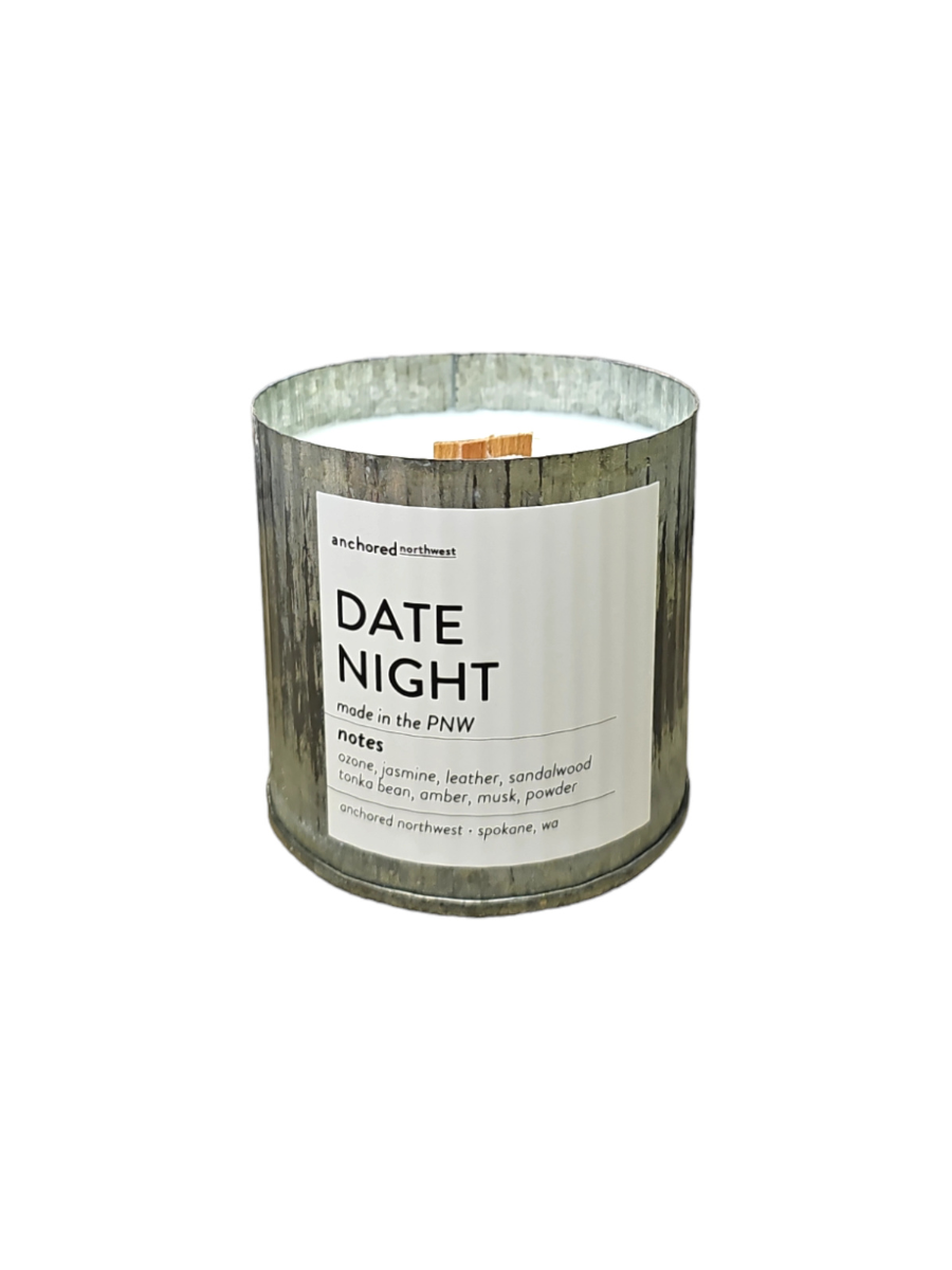 Date Night Wood Wick Soy Candle