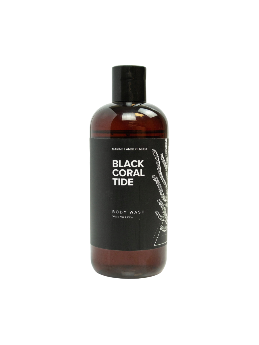 Black Coral Tide Men's Body Wash