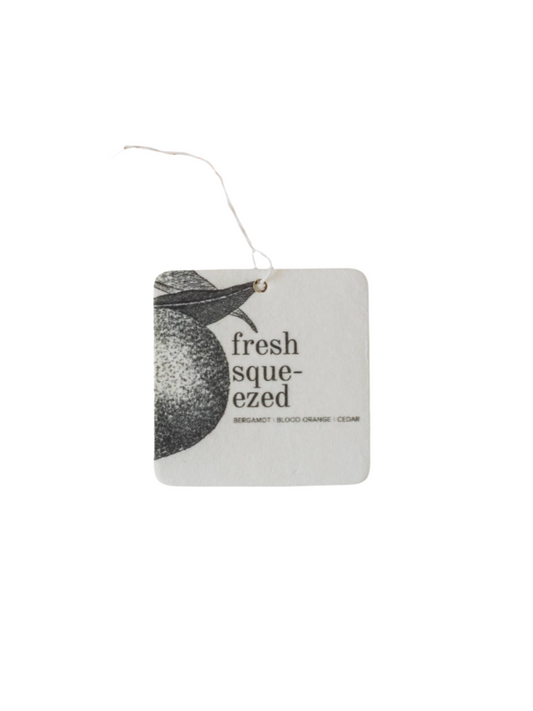 Fresh Squeezed Car Fresheners