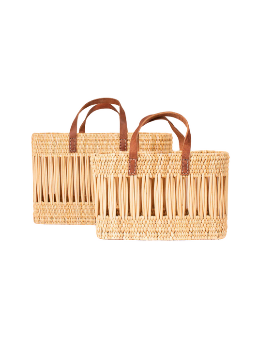 Decorative Reed Basket