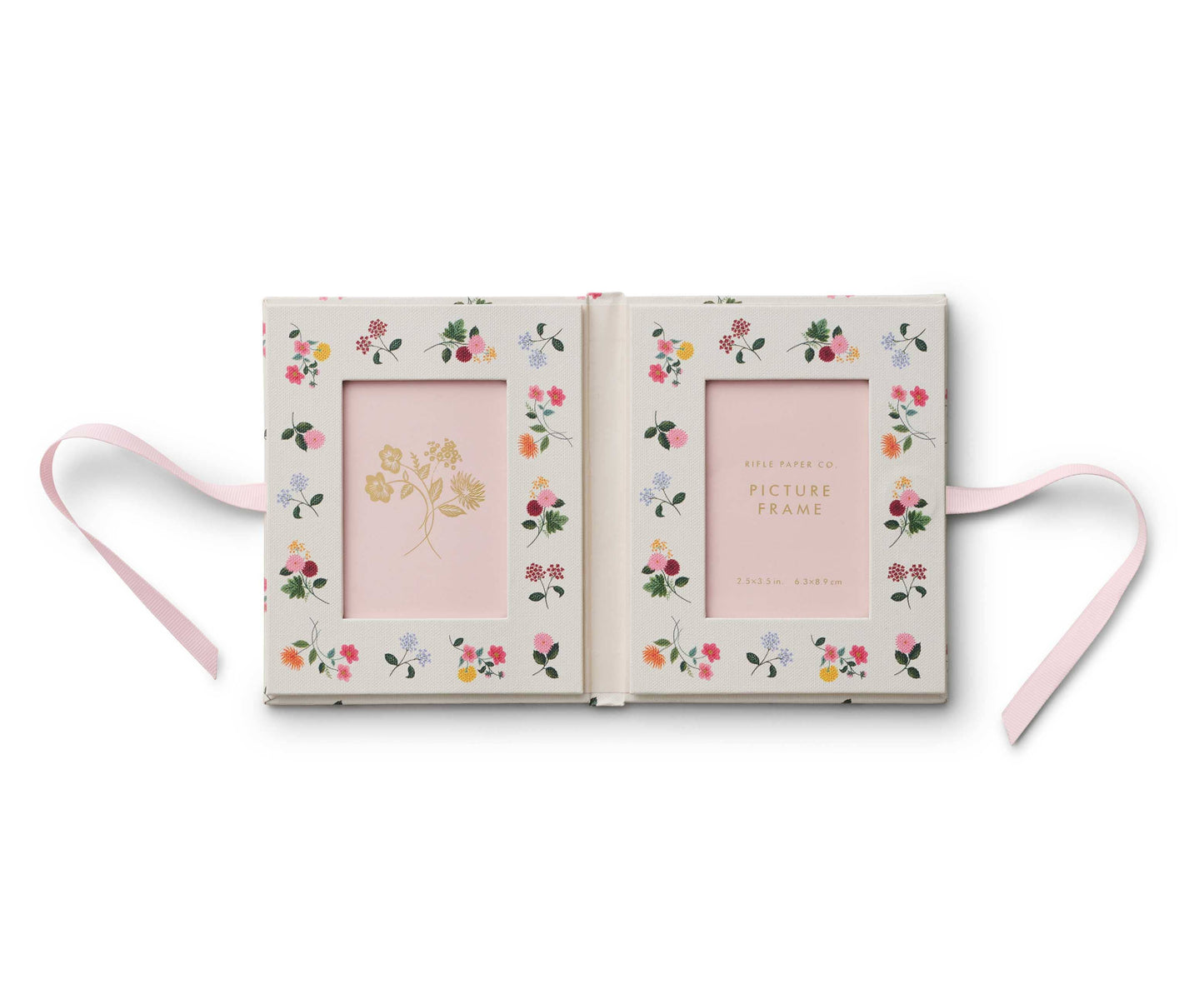 Ditsy Dahlia Folio Paper Wrapped Picture Frame