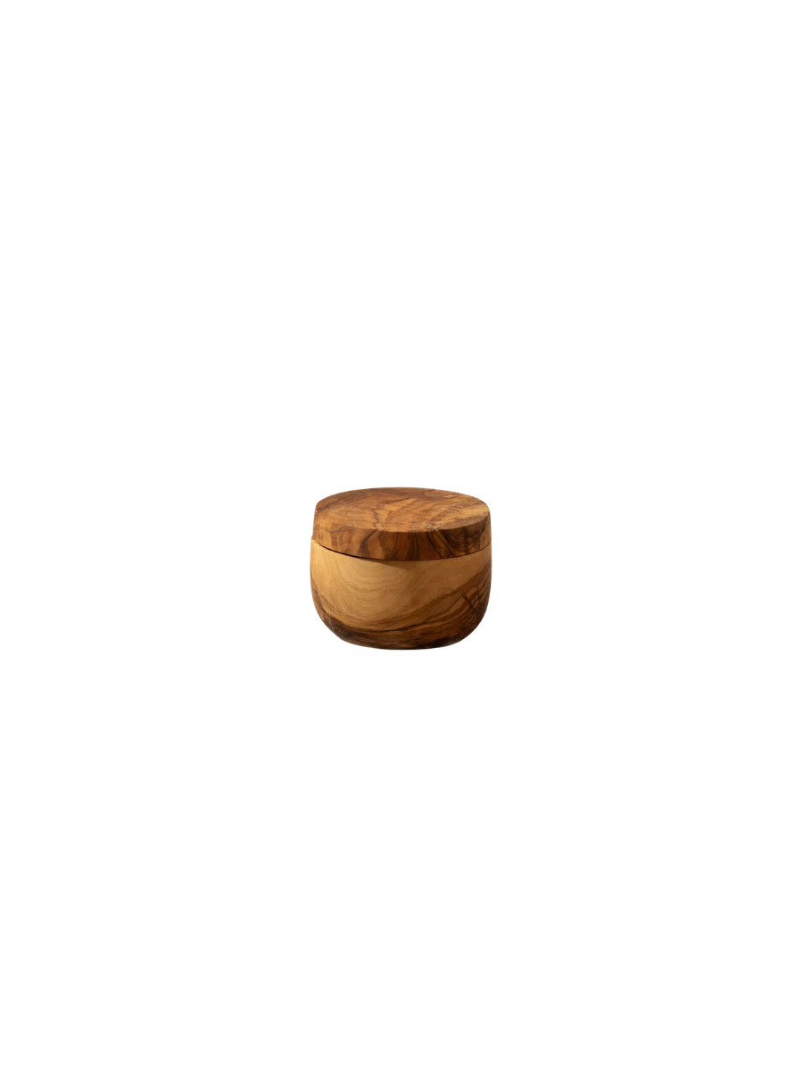 Olive Wood Salt & Spices Cellar