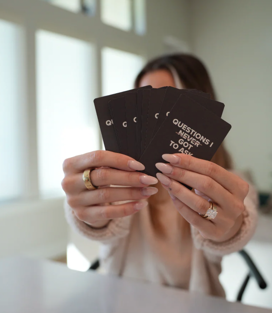 Questions I Never Got to Ask Card Deck