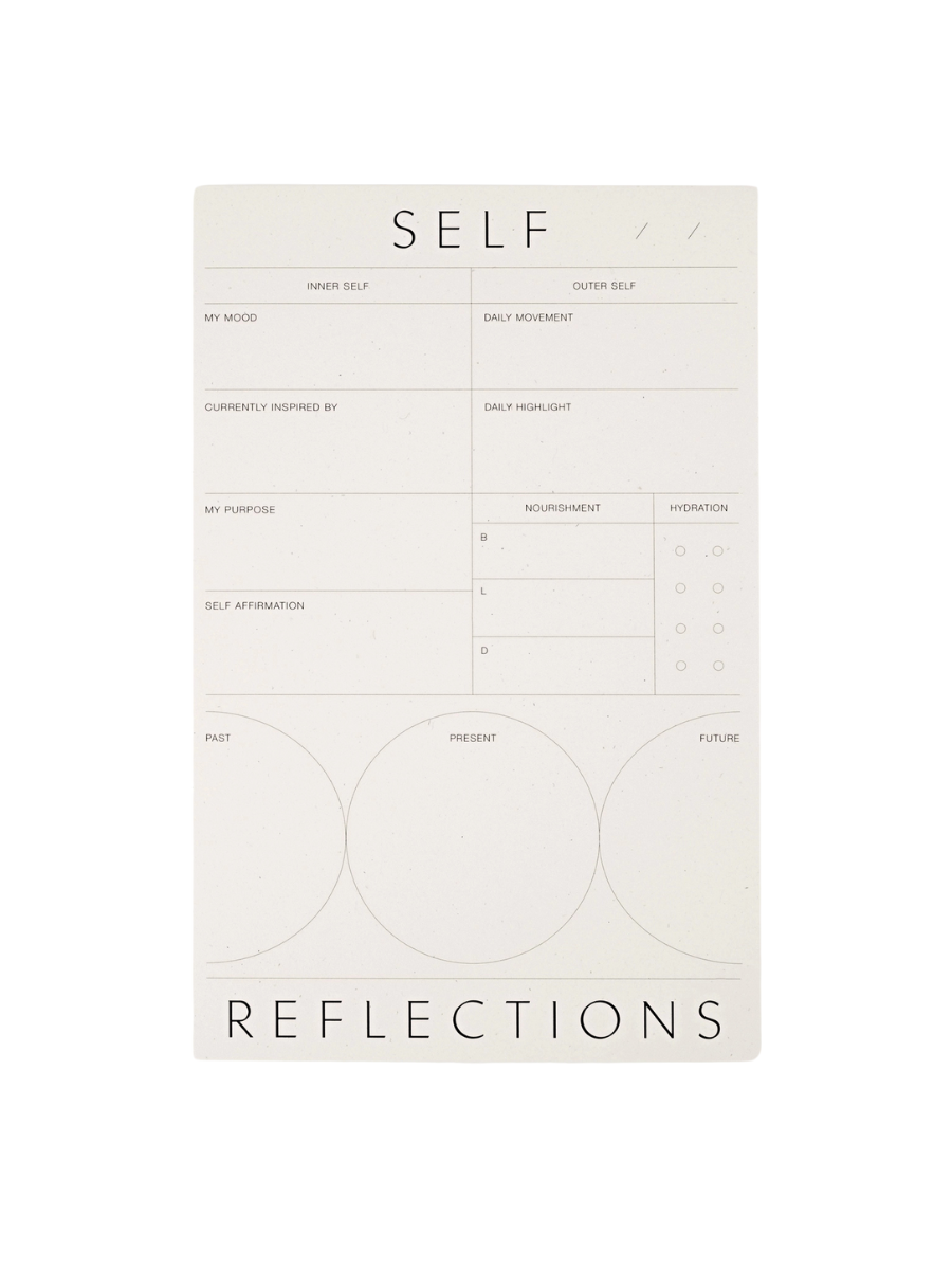 Self Reflections Notepad