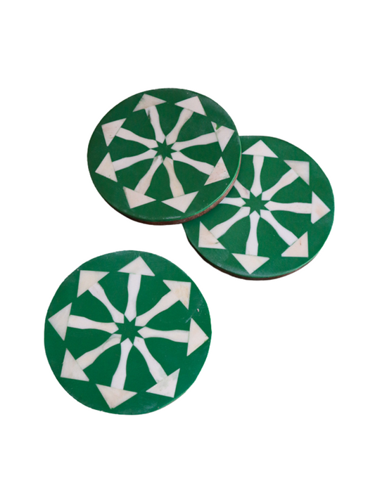 (Set of 4) Arrow Coasters