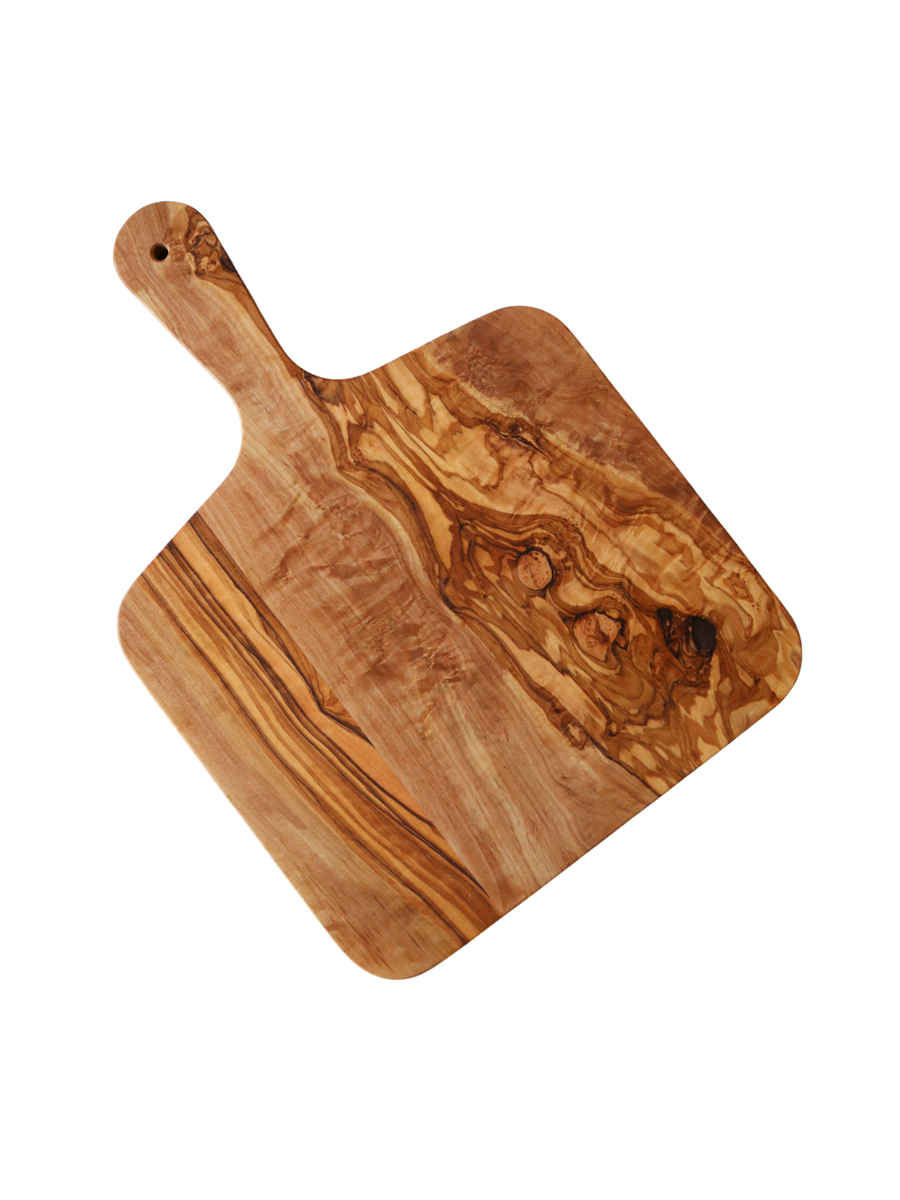 Small Olive Wood Cheese Serving Board