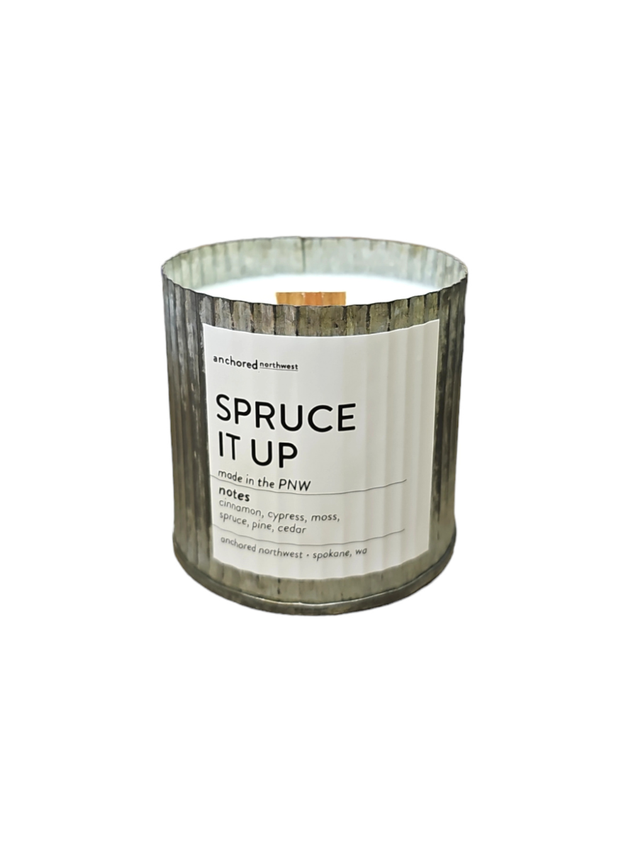 Spruce It Up Wood Wick Candle