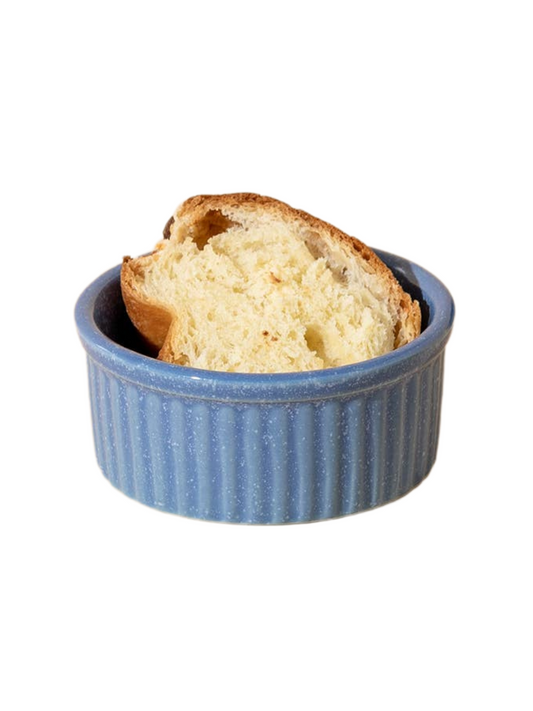 Speckled Blue Stoneware Ramekin