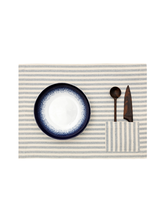 Striped Pocket Placemat Set of 4