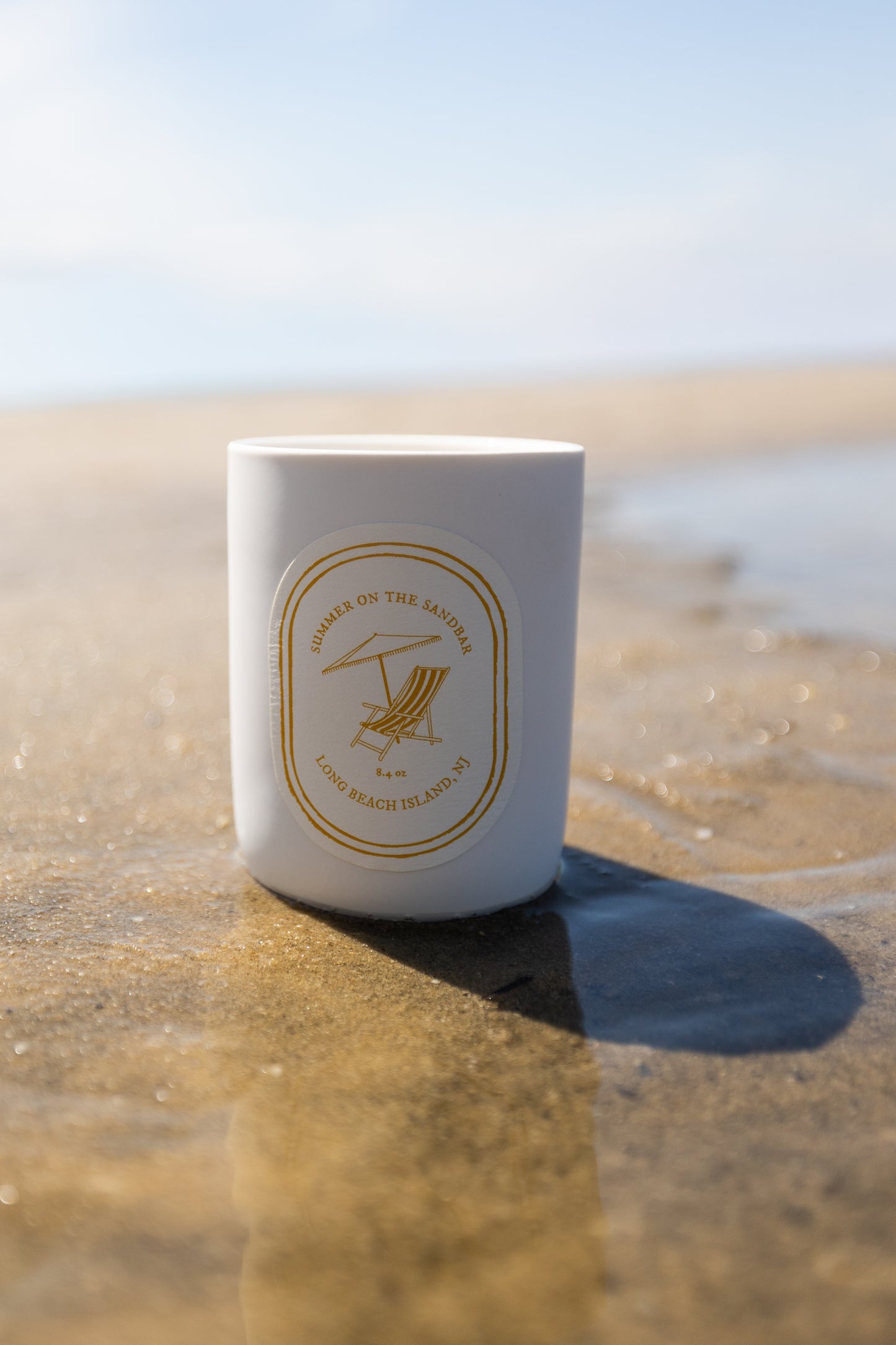 Summer on the Sandbar Candle