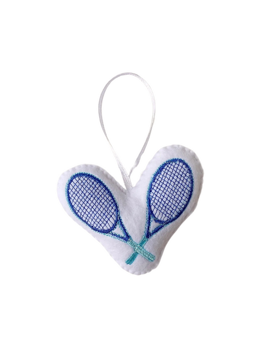 Tennis Racquet Ornament