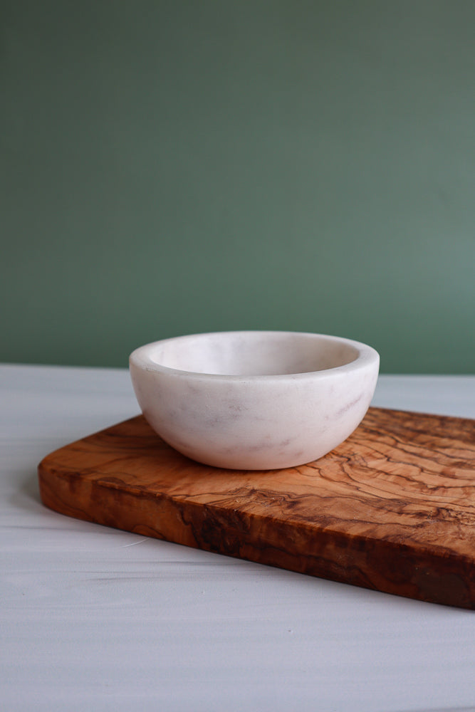 Handmade Petite Marble Bowl