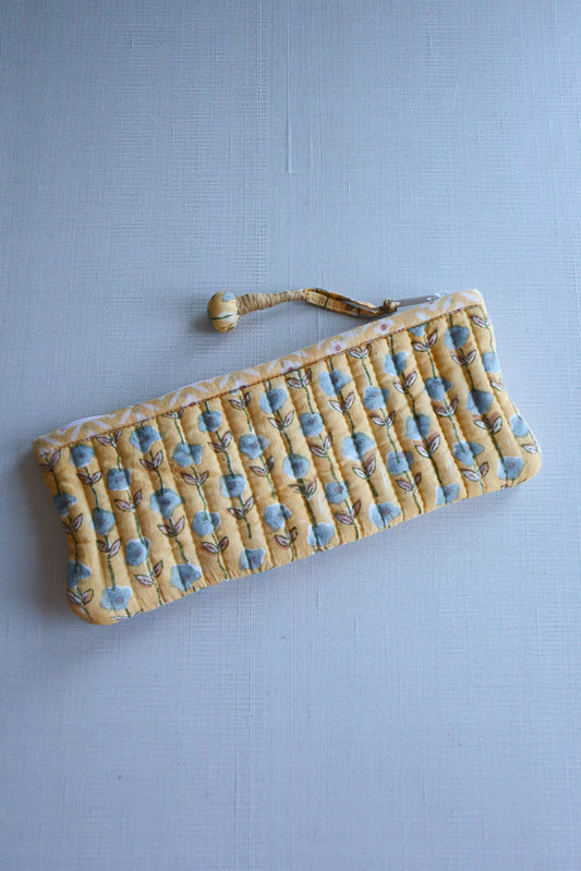 Buttermilk Garland Pencil Case