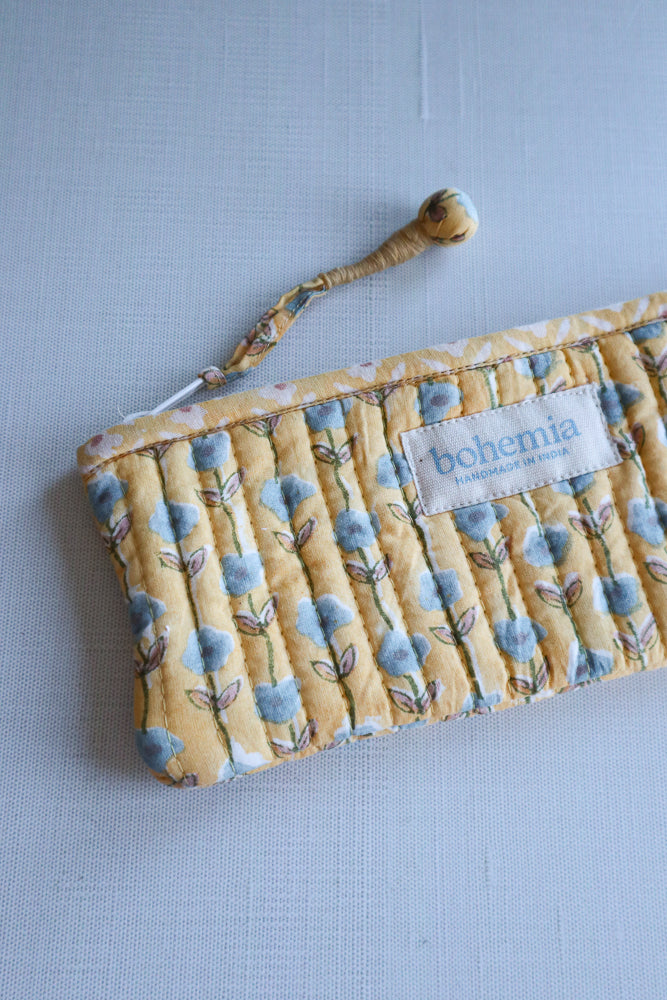 Buttermilk Garland Pencil Case