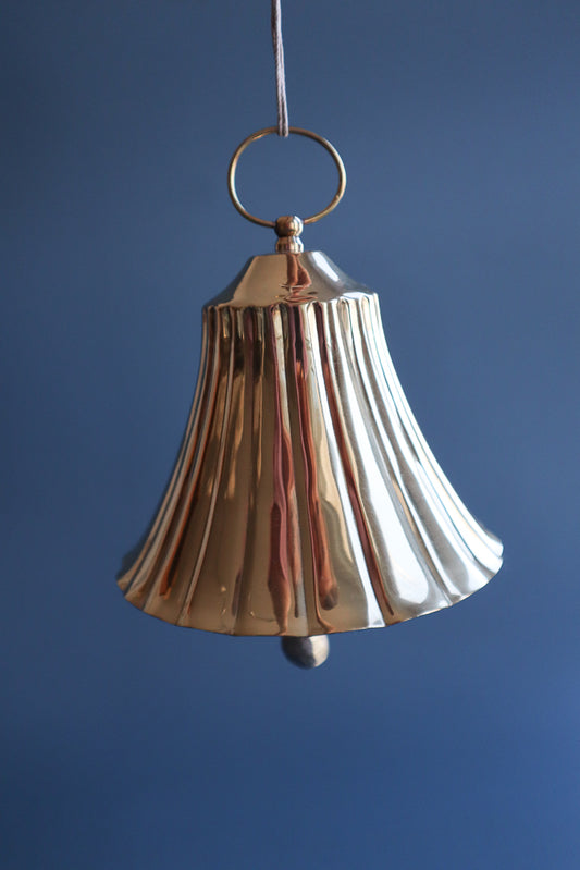 Scalloped Brass Bells